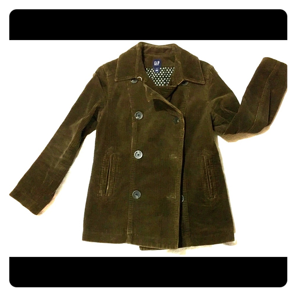 Gap Corduroy Pea Coat
